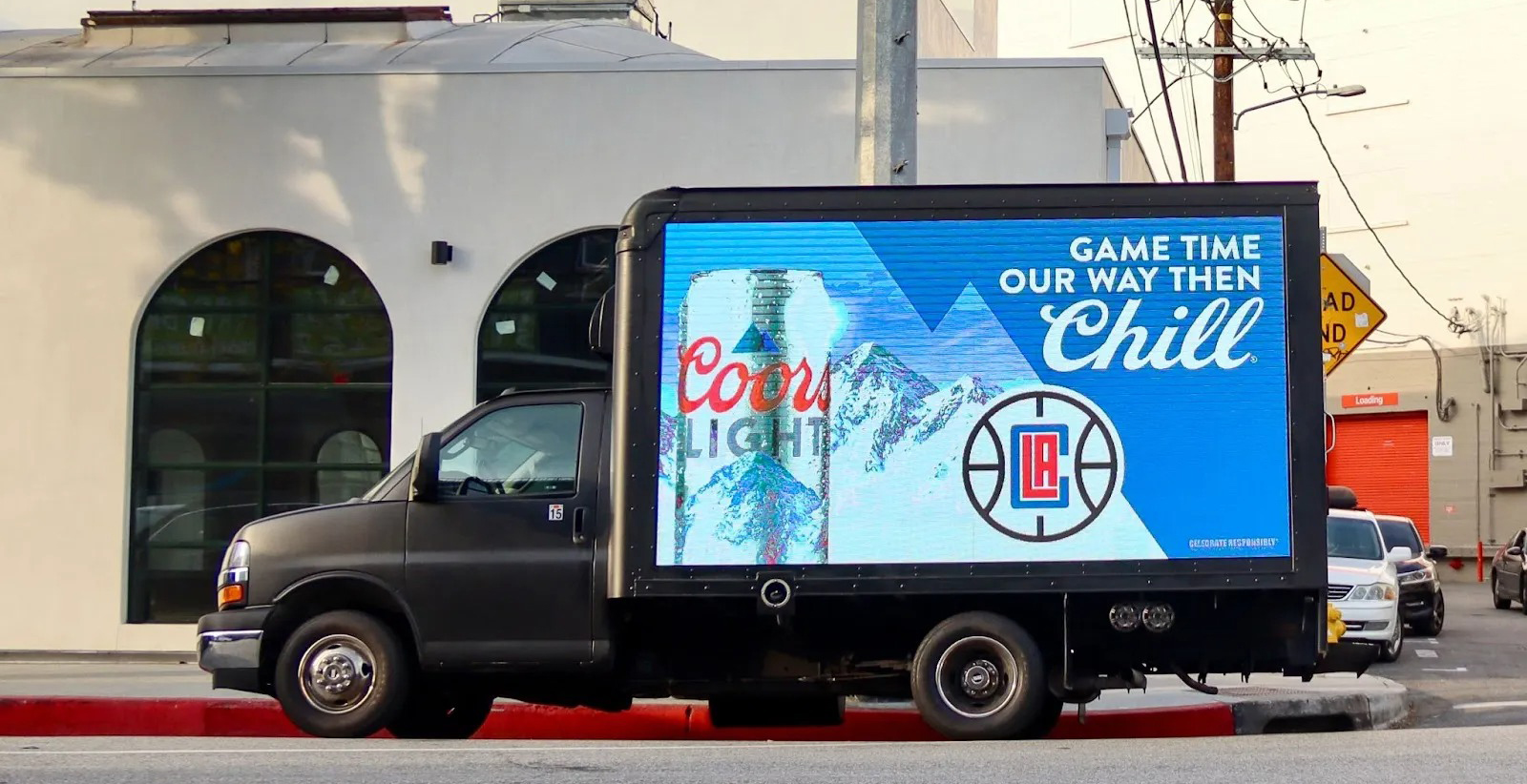 mobile digital billboard truck