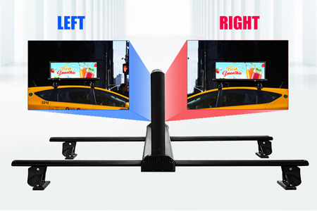 double maintenance of taxi LED display