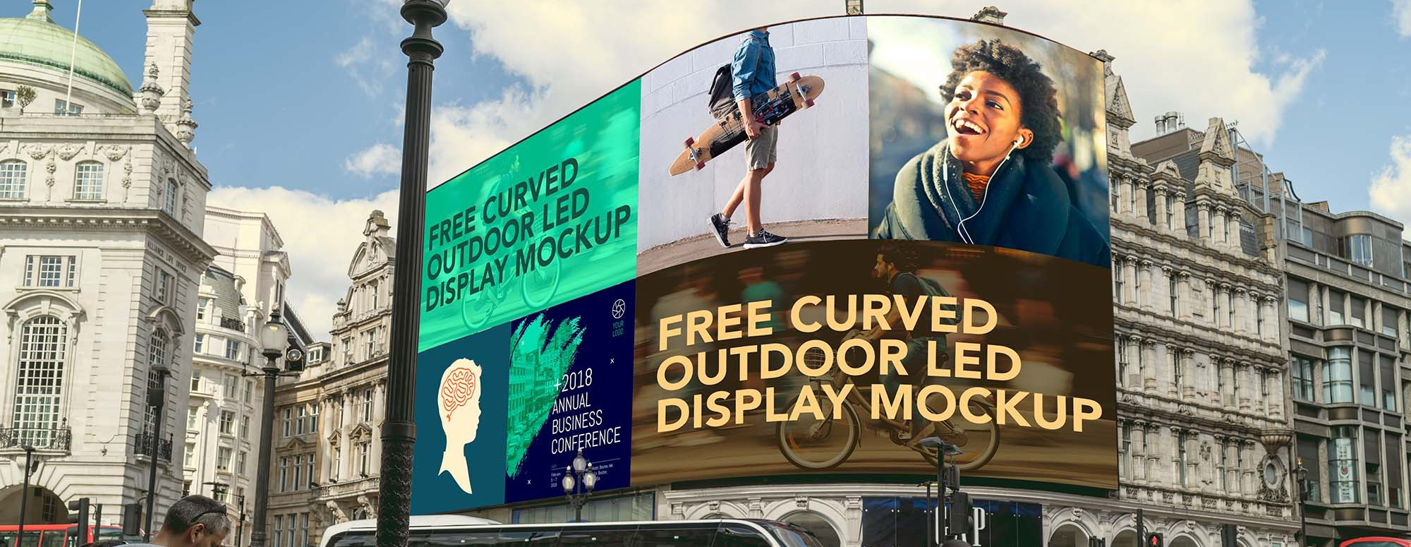 Curved-Outdoor-Advertising