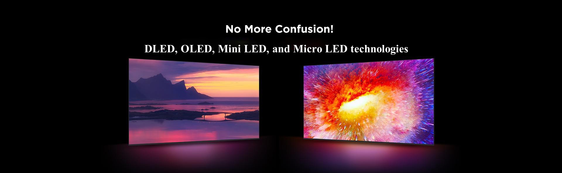 DLED, OLED, Mini LED, and Micro LED