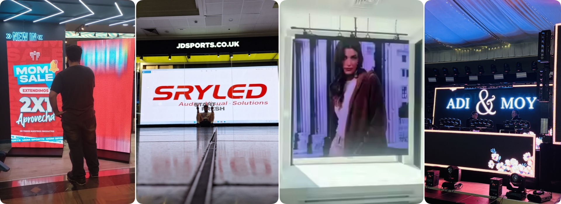 adverting LED screen cases