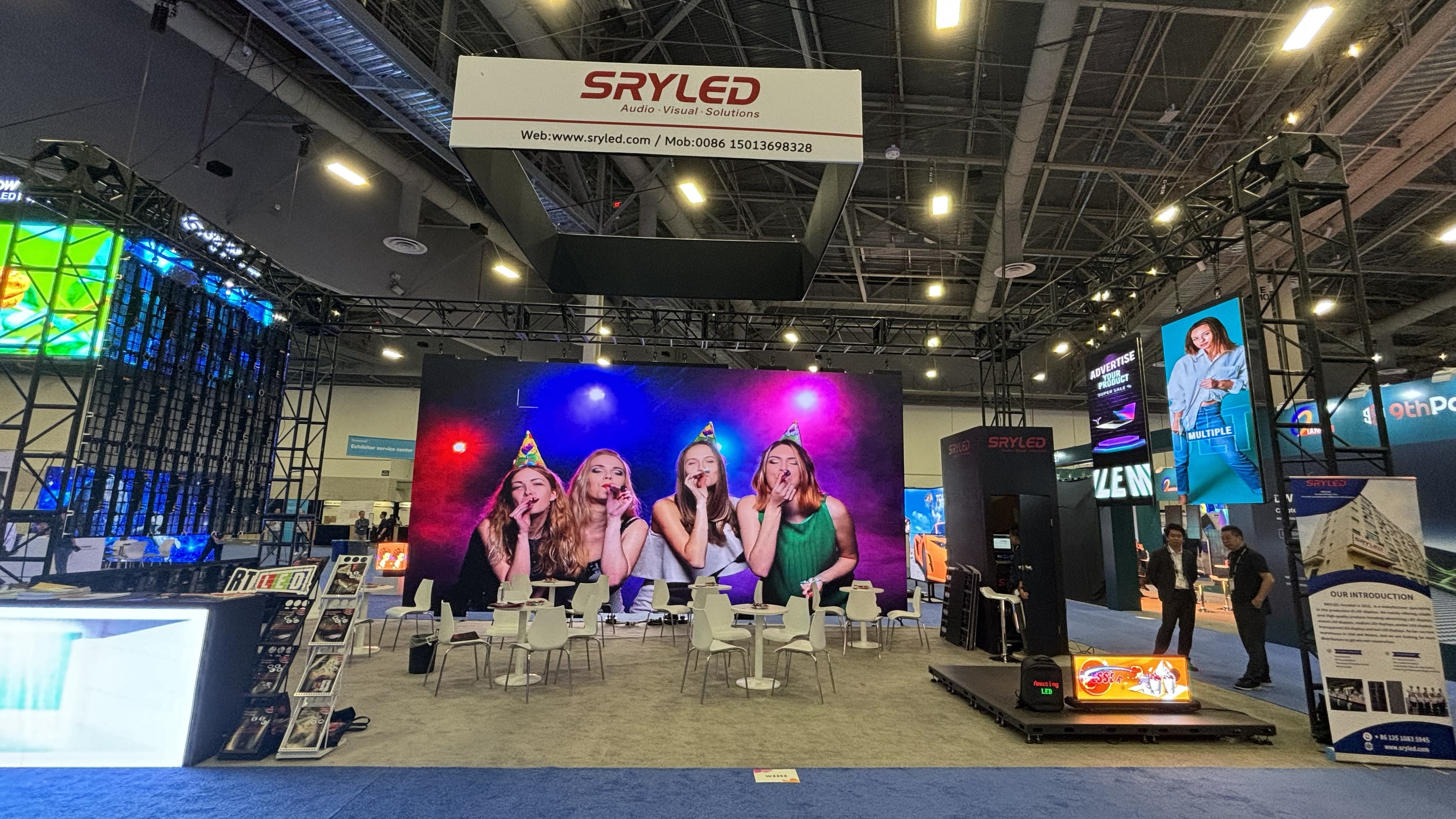 SRYLED and RTLED LED screen show