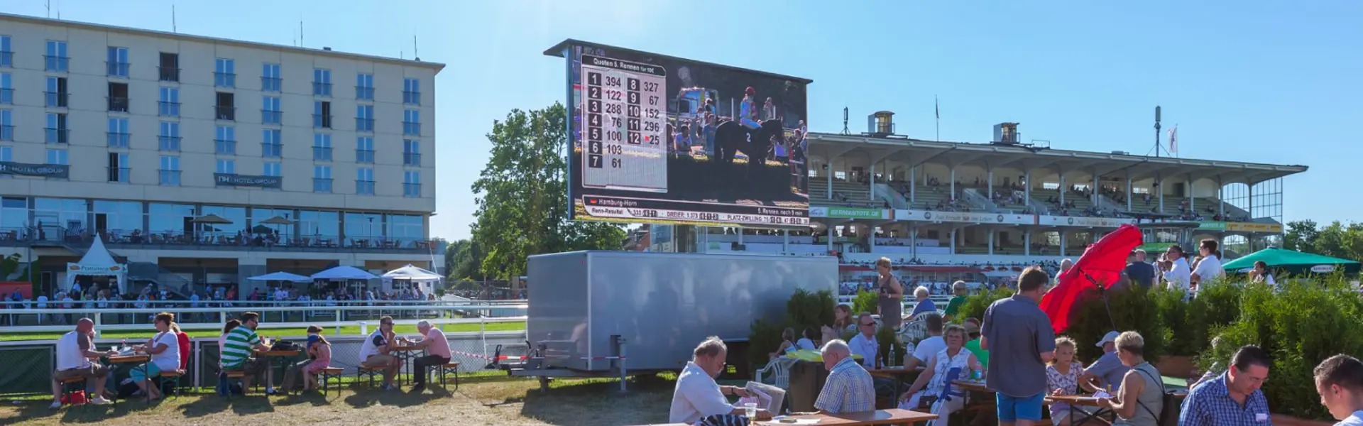 LED display trailer